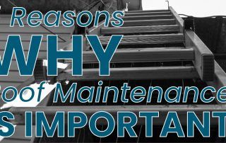 5 Reasons Why Roof Maintenance Is Important