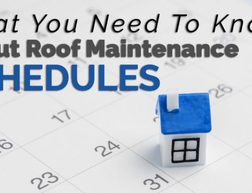 What You Need To Know About Roof Maintenance Schedules