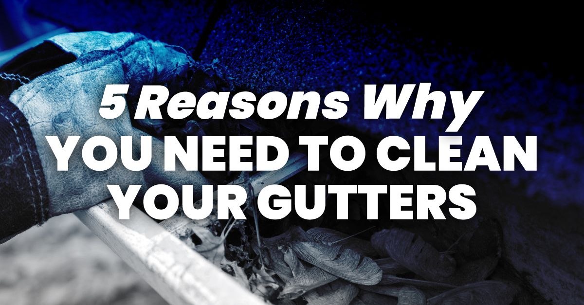 5 Reasons Why You Need To Clean Your Gutters